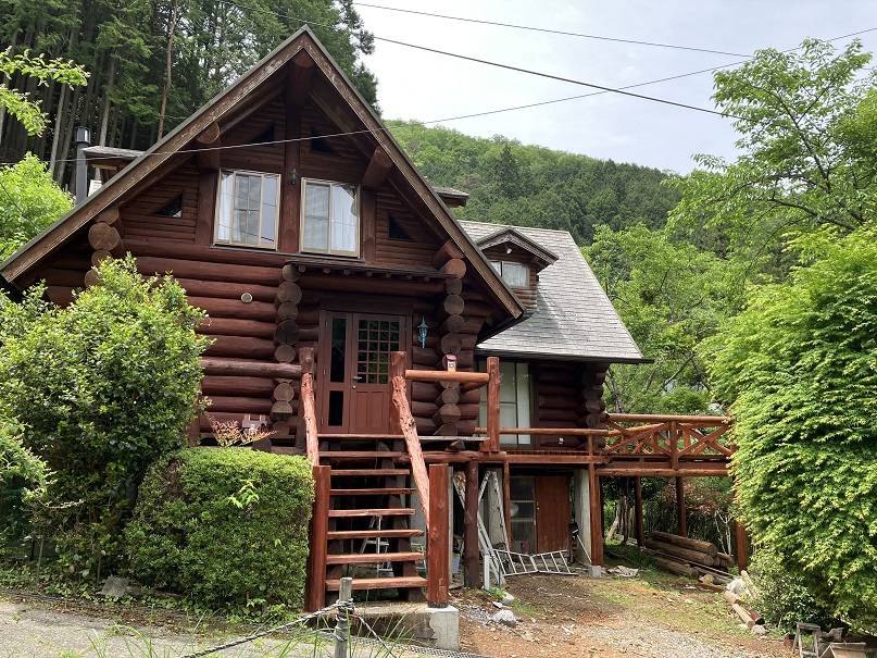 高野山麓の本格的中古ログハウス